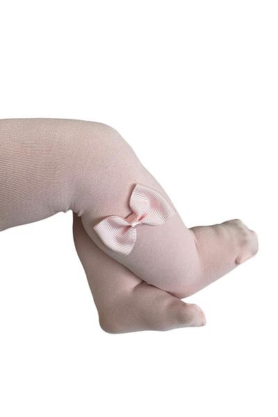 Daymod Baby Mycro Bow Pantyhose Pink