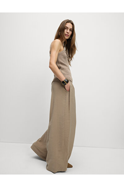 Marks & Spencer Pileli Palazzo Pantolon