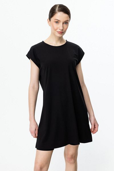 On Fashion On Fahion Zero Collar Long Basic Tunic Bluz