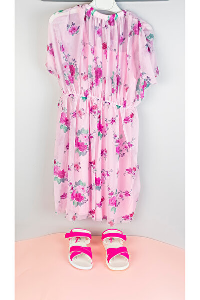 Yalçınoğlu Kız Çocuk Tül Elbise 6-10 Yaş