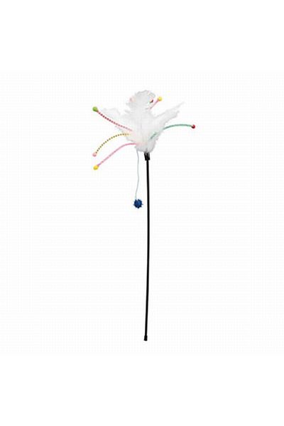 Trixie 41 Cm Furry Fishing Rod Cat Toy