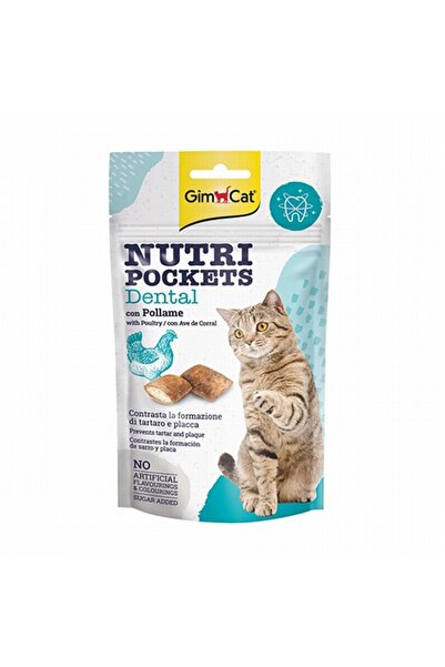 Gimcat Nutripockets Kedi Ödülü Dental 60Gr