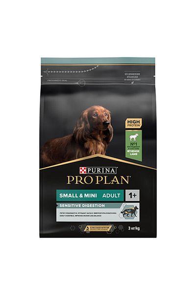 Pro Plan Sensitive Digestion Small & Mini Lamb Small Breed Dog Food 3 kg
