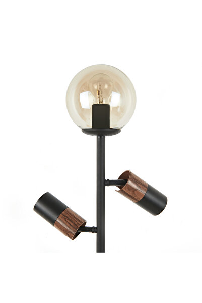 Evidea Lighting Coir Lambader - Siyah / Kahverengi - 150 cm