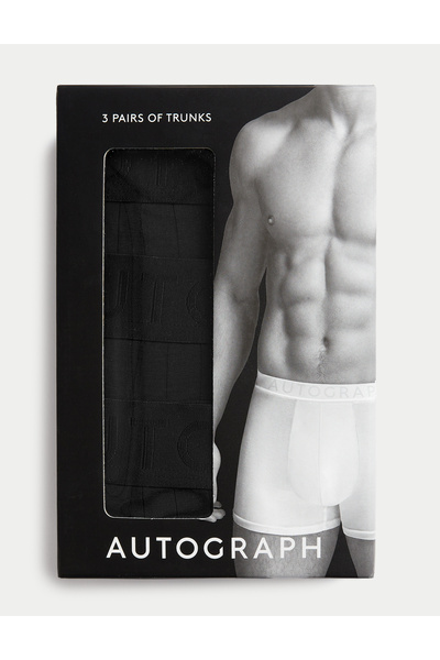 Marks & Spencer 3'lü Supima® Trunk Boxer Seti