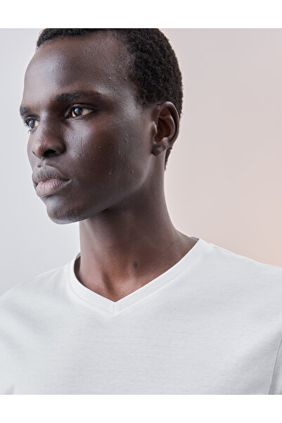 Marks & Spencer 3'lü Supima® Pamuklu V Yaka T-shirt