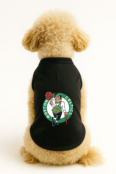 MPZ Pets Cat and Dog Outfit & Gown - Black Celtic Tank Top