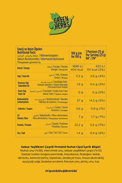 KITR 12'li Karışık Yüksek Proteinli Cips Paketi 12x50g