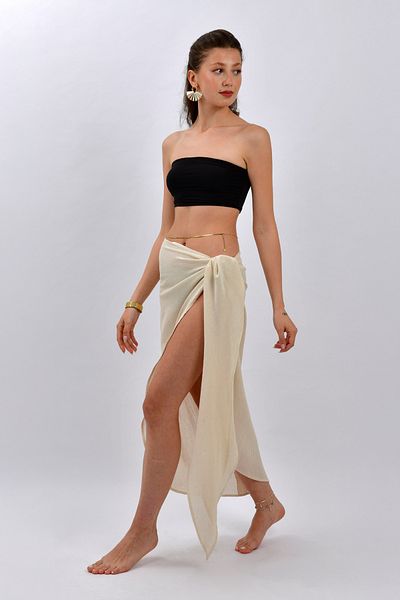 Merfico Beach Long Tied Pareo - 100% Cotton
