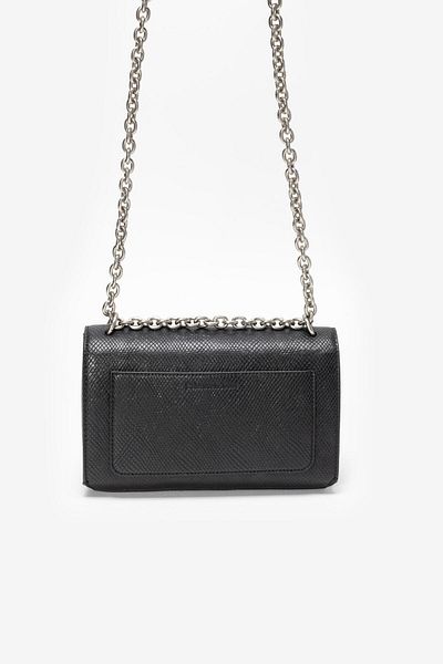 Calvin Klein Sculpted Flap Snake Women's Mini Shoulder Bag