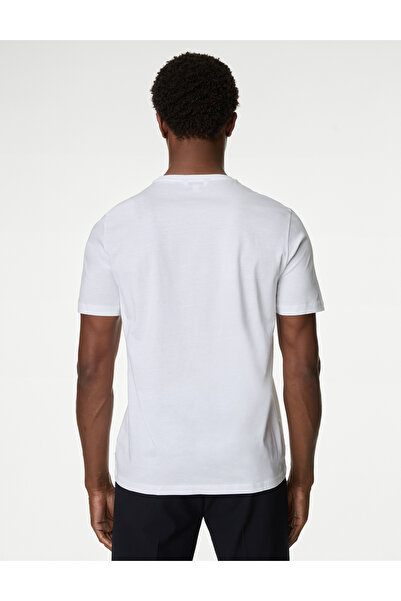 Marks & Spencer 3'lü Pure Supima® Pamuklu T-shirt