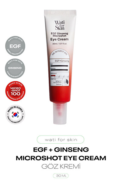 wati for skin Ginseng İçeren Mikro Spikül İğneli Göz Kremi Wati For Skin Micr...