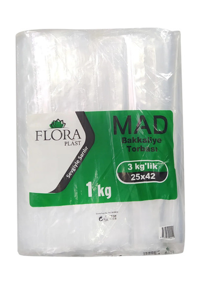 25x42 Cm 3 Kg Naylon Torba Bakkaliye Torbası 1.Kalite