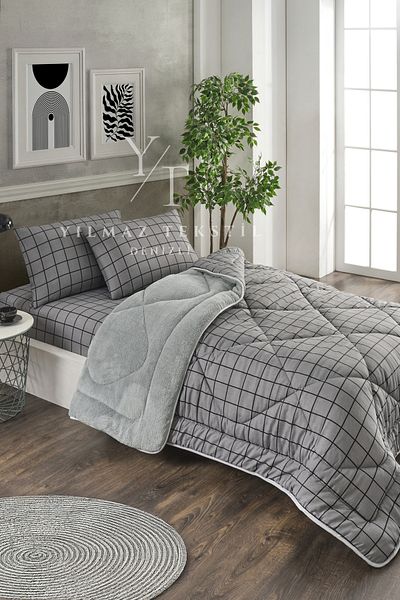 ChicMaison Single Fluffy Sleeping Set |   Dowry Set |   Dowry Team |   Smoked Square
