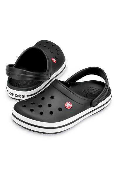 Crocs Ανδρικές μαύρες παντόφλες casual στυλ Crocband 11016_001