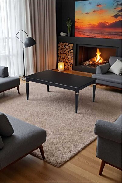 Akabesan Aksesuar Erce Serisi Modern Dikdörtgen Tasarım 1.kalite Kayın Ağacın...