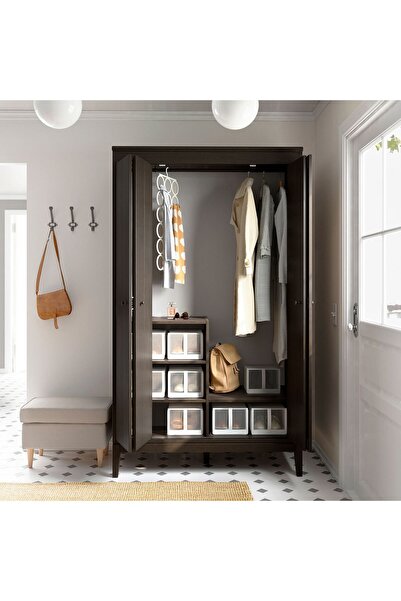 IKEA Gardırop, Venge, Genişlik: 121.0 cm  Derinlik: 59.0 cm  Yükseklik: 211.0 cm