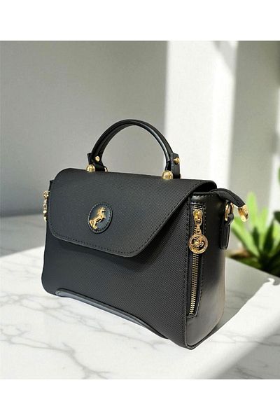 Miami Polo Women's Cross Strap Hand and Shoulder Bag