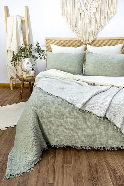 Tasarım Hb&Victory Muslin Bedspread Double 240X230 Cm.