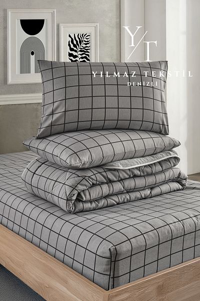 ChicMaison Single Fluffy Sleeping Set |   Dowry Set |   Dowry Team |   Smoked Square