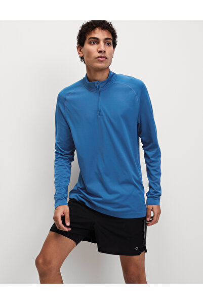 Marks & Spencer Yarım Fermuarlı Spor Üst