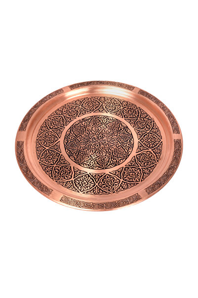 DMT COPPER HOME Dmt Copper Gaziantep Copper Snack Set Nut Set of 6 (10cm X 3cm)(32Tray)