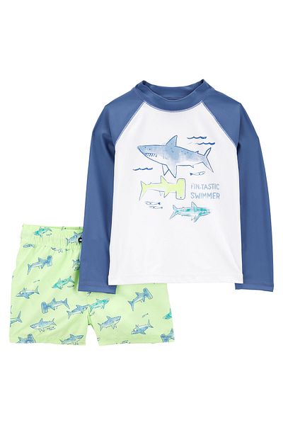 Carter's Little Boy Sunscreen Swimsuit Set