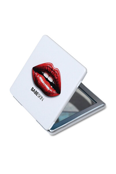 Babeskin Katlanır | Taşınabilir | Cep Aynası | Çift Taraflı Ayna | Makyaj Aynası