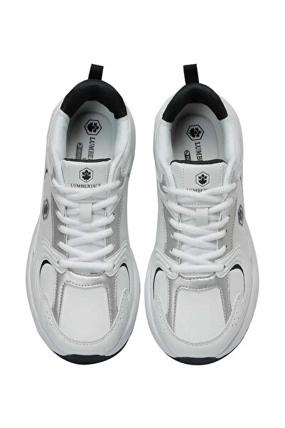 lumberjack Ανδρικό αθλητικό παπούτσι POL PU 4PR Lace-Up Phlon Sole ΛΕΥΚΟ