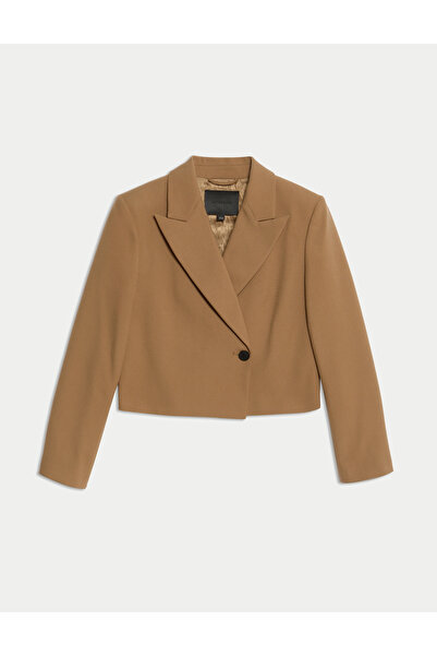 Marks & Spencer Yünlü Kısa Ceket