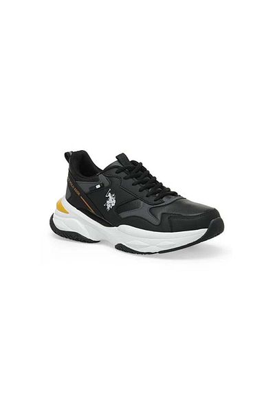 U.S. Polo Assn. BASE. Polo Assn. SOLIDAR 3PR Lace-Up Men's Sneaker BLACK