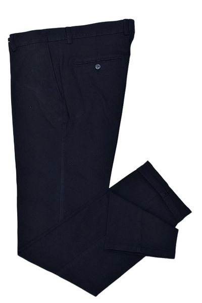 NOTRA Men's Comfort Cut Cotton Trousers - Side Pocket, Comfort Fit BGL-ST03816