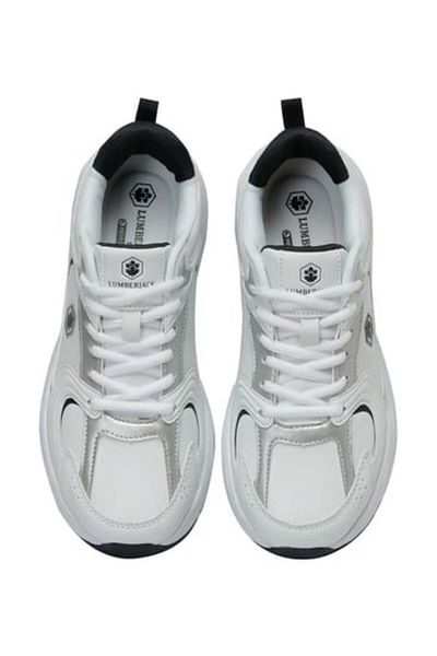 lumberjack Pol Wmn Pu 4pr Phlon Light Sole Pantofi pentru damă, alb bleumarin