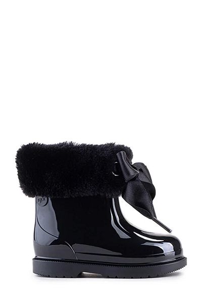 IGOR W10258 Bimbi Soft παιδικές μαύρες μπότες βροχής