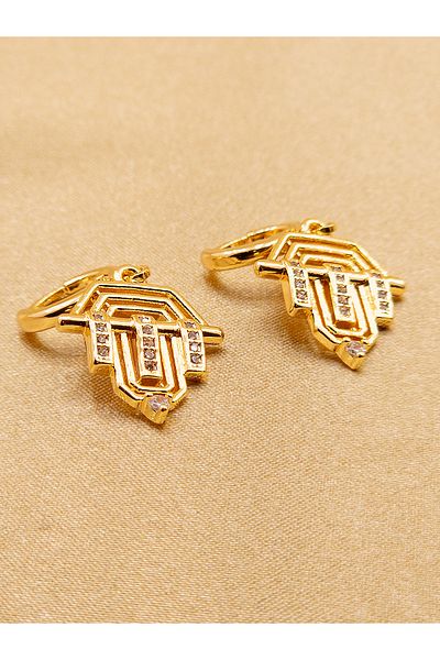 luree accessories Special Series Leyla Stone Steel Earrings