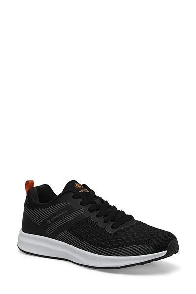 lumberjack Strong 4Pr Phlon Light Sole Lace-Up Men's Running Shoes Black White