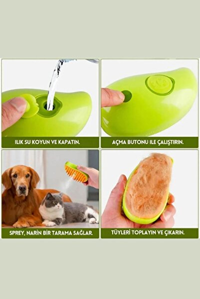GOBYPET Soft Silicone Cat and Dog Washing Brush - 10 ml Peppermint Oil Gift