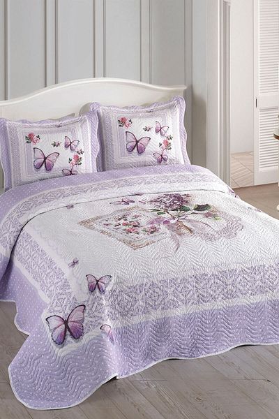 Örtüm Inci Double Quilted Bedspread