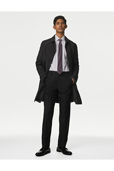 Marks & Spencer Big & Tall Regular Fit Düz Ön Pantolon