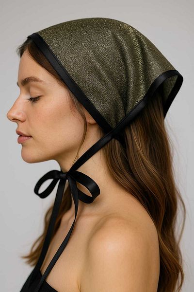 Handmade Luxury Women's Bandana |   Stylish, Elegant and Trendy Design |   Hair Accessory for Special Occasions