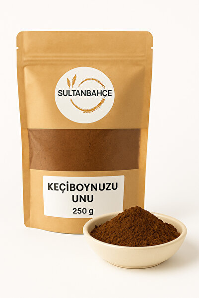 sultanbahçe Doğal Keçiboynuzu Unu 250 Gr | Katkısız - Rafine Şekersiz - Glute...