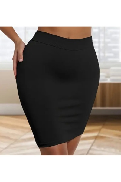 CARABO MODA Fusta mini efect modelator pentru femei, model carabo