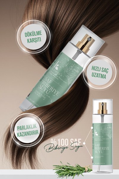 Kamber Doğadan Sağlığa 100% Pure Rosemary Water 100% Pure Hair Tonic 200 ml