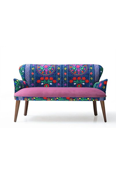 Azra Aksesuar Ikili Koltuk -kanepe -balkon Koltuğu -koltuk- Etnik Desen - - A...