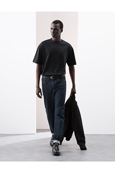 Marks & Spencer Saf Supima Pamuklu Oversize T-shirt