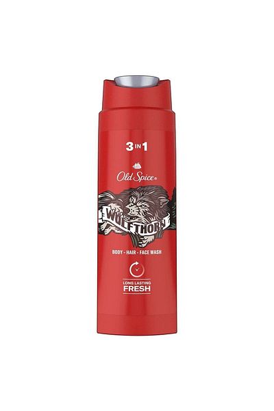 Old Spice 400 مل شامبو وولفثورن 3 في 1