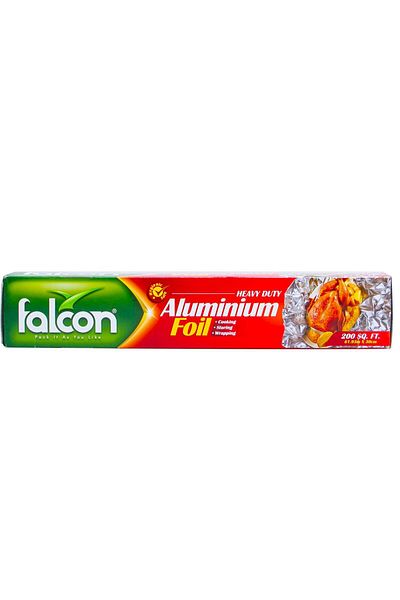 Falcon Heavy Duty Aluminium Foil 61.93m X 30cm | 200 Sq. Ft | 1 Pc - Durable & Reliable