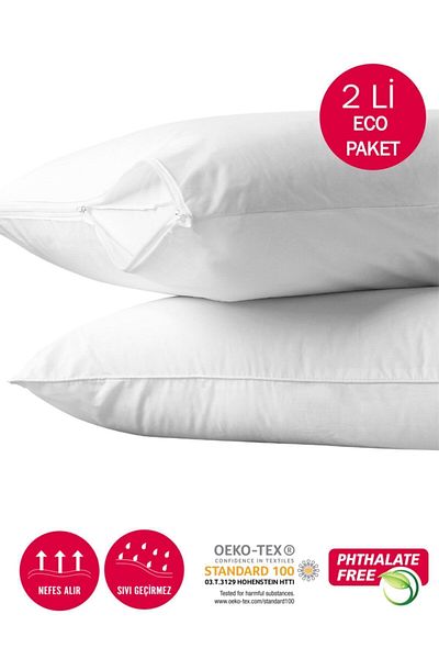 CARETEX Water Liquid Proof Cushion Protector Mattress Cover 2 Pack