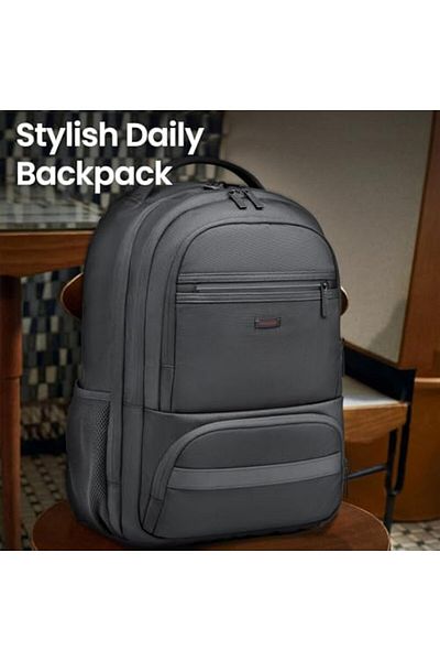 Promate Laptop Bag, Water Resistance, 15.6-inch Backpack 32 Liter, ElitePack-Go