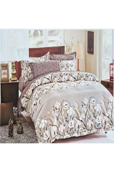 Casa New Concept 4 Seasons SA-5 Bed Linen Set, Duvet Cover 200x220, Sheet 160x200, 2 Pillowcases, Microfiber